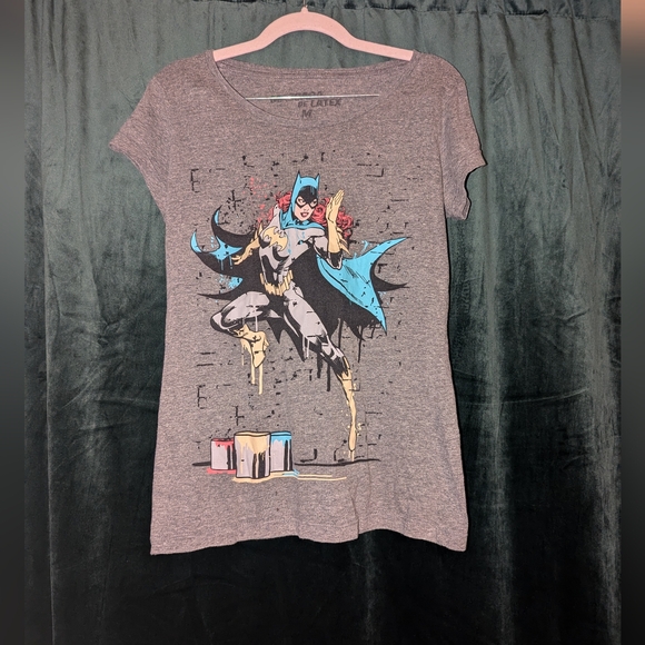 mascara de latex Tops - Batgirl T-shirt